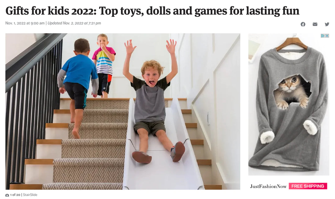 The Seattle Times highlights StairSlide
