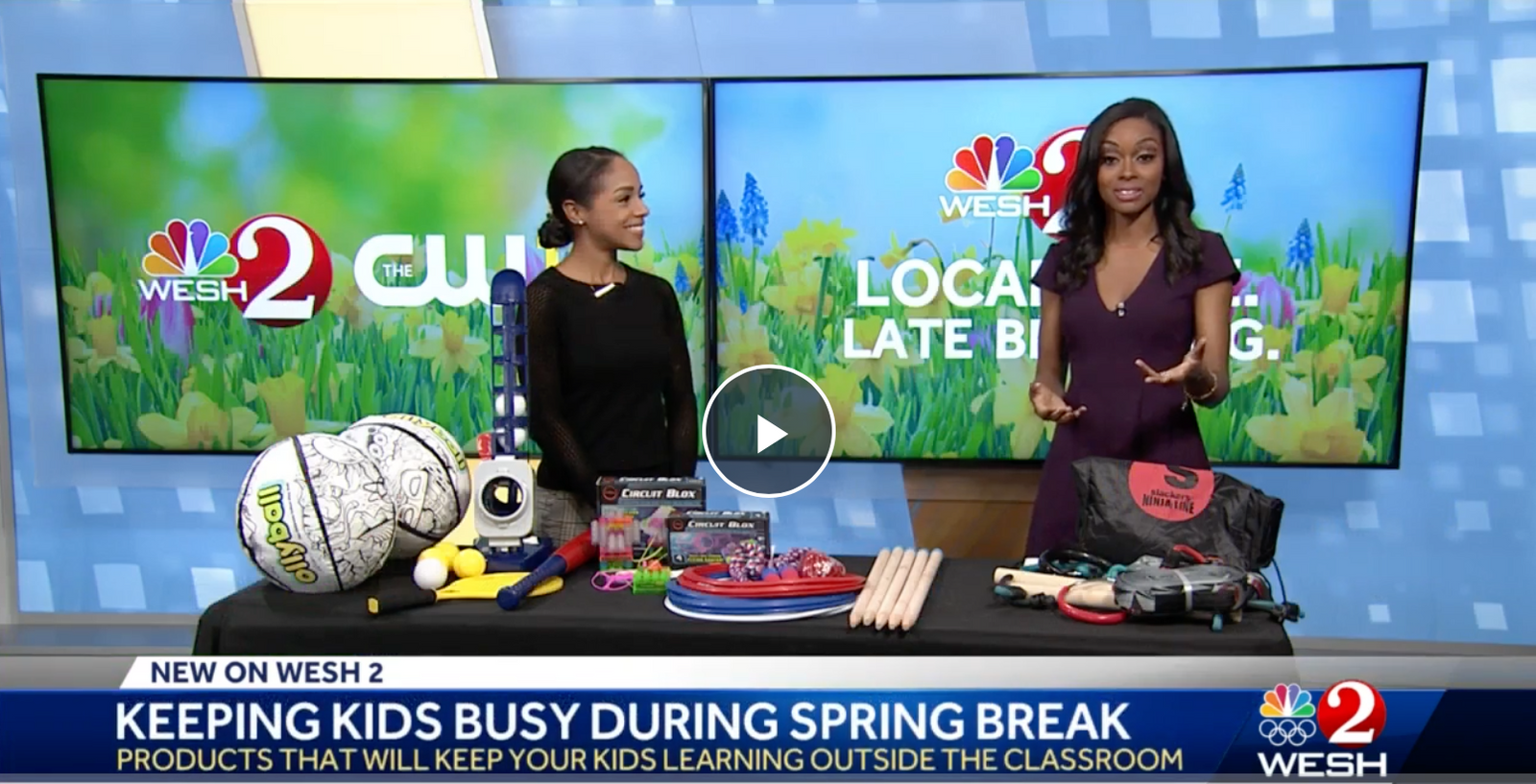 "Keeping Kids Busy During Spring Break"