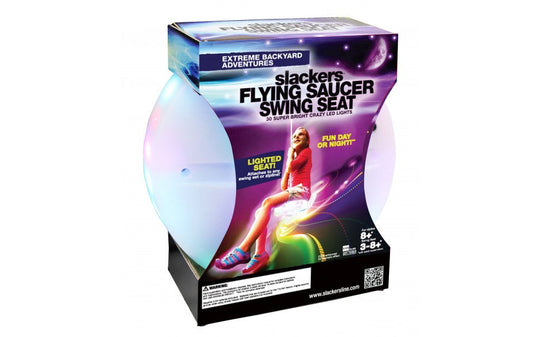 Slackers Flying Saucer LED Swing Seat